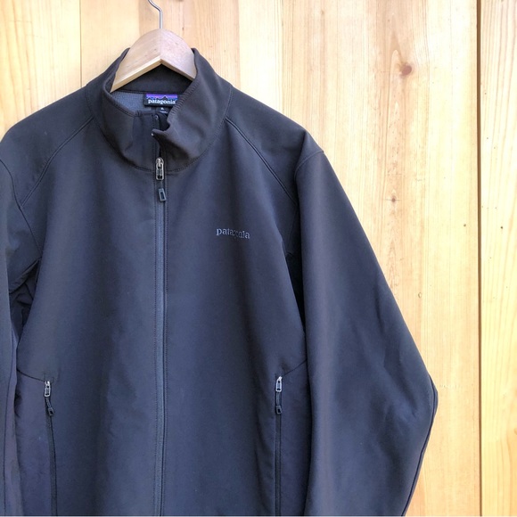 Patagonia Mens Black Polartec Zip Up Jacket Sz XL - Picture 2 of 7